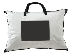 Zippered pillow bag